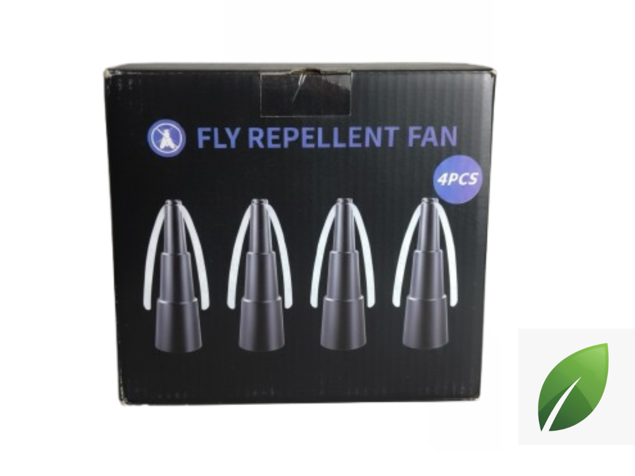 Set de 4 Ventiladores Repelentes de Moscas